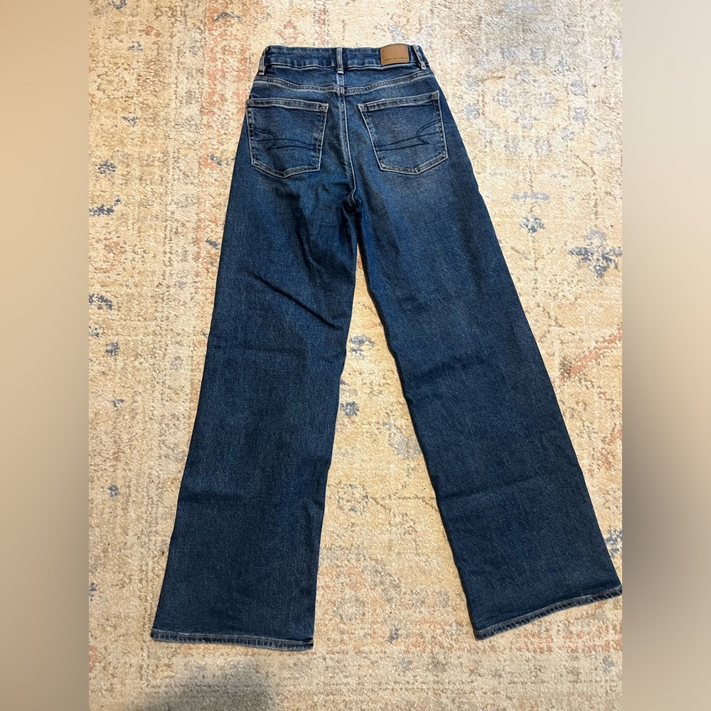 American Eagle baggy wide leg jeans